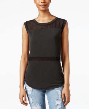 Rachel Rachel Roy Sleeveless Illusion Top
