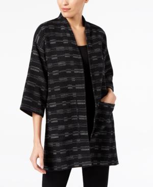 Eileen Fisher Organic Printed Kimono Jacket