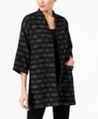 Eileen Fisher Organic Printed Kimono Jacket