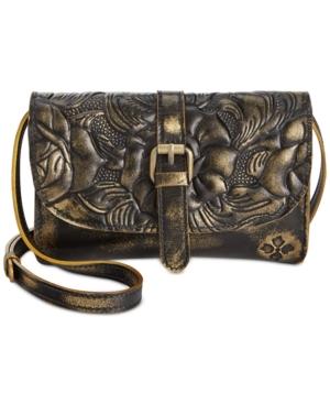 Patricia Nash Metallic Rose Torri Crossbody
