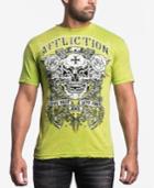 Affliction Men's Smoking Skull T-shirt