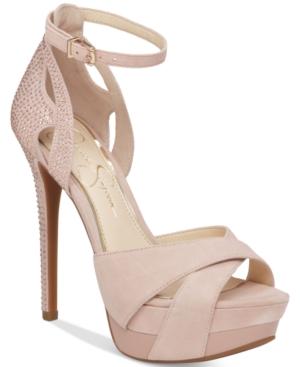 Jessica Simpson Wendah Platform Evening Sandals Women's Shoes