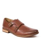 Deer Stags Men's Cyprus Perf Memory Foam Dress Casual Comfort Double Monk Strap Shoe Men's Shoes