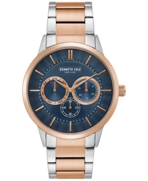 Kenneth Cole New York Men's Two-tone Stainless Steel Bracelet Watch 43mm