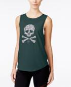 Betsey Johnson Python Skull Tank Top
