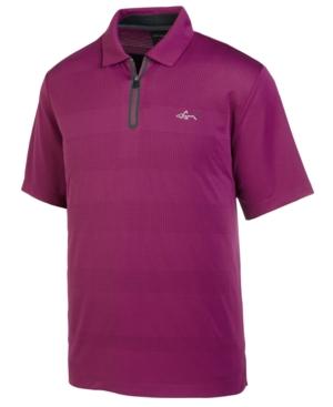 Greg Norman For Tasso Elba Men's Striped Performance Polo, Created For Macy's