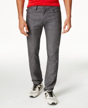 Armani Jeans Men's Tasche Slim-fit Dark Gray Jeans