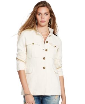 Denim & Supply Ralph Lauren French Terry Military Jacket