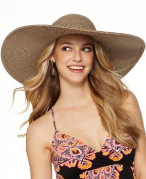 Nine West Hat, Packable Straw Super Floppy Hat