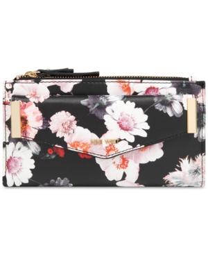 Nine West Small Double Zip Wallet With Pouch