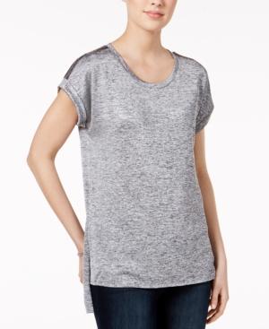 Bar Iii Embellished High-low T-shirt, Created For Macy's