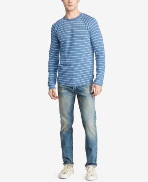Denim & Supply Ralph Lauren Men's Indigo Striped Cotton T-shirt