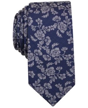 Bar Iii Men's Montgomery Floral Slim Tie, Only At Macy's