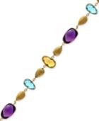 Effy Multi-gemstone (19-1/8 Ct. T.w.) Statement Bracelet In 14k Gold