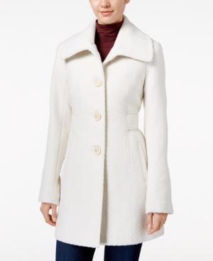 Bcx Juniors' Basketweave-textured Coat