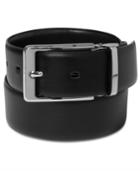 Perry Ellis Men's Leather Mr. Strong Reversible Belt