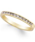 Diamond Band Ring (1/5 Ct. T.w.) In 10k Rose, White Or Yellow Gold