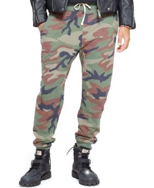 Denim & Supply Ralph Lauren Camo Fleece Jogger Pants