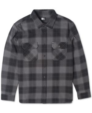 Rip Curl Ruggles Plaid Flannel Long-sleeve Shirt