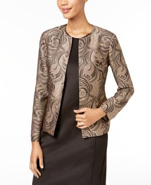 Kasper Brocade Flyaway Jacket, Regular & Petite