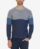 Nautica Men's Multi-textured Colorblocked Sweater