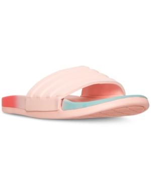 Adidas Women's Adilette Cloud Foam Fade Slide Sandals From Finish Line