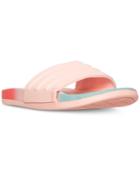 Adidas Women's Adilette Cloud Foam Fade Slide Sandals From Finish Line