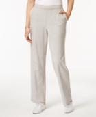 Alfred Dunner Petite Long Weekends Collection Pull-on Pants