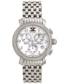 Le Vian Time Diamond Unisex Stainless Steel Bracelet Watch (1/2 Ct. T.w.) 36mm Zag203