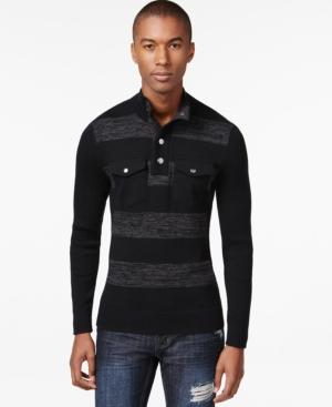 Inc International Concepts London Striped Two-pocket Sweater, Only At Macy's