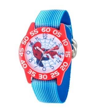 Marvel Spider-man Boys' Red Plastic Time Teacher Watch