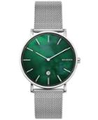 Skagen Men's Hagen Slim Stainless Steel Mesh Bracelet Watch 40mm