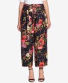 Catherine Catherine Malandrino Wide-leg Floral-print Pants