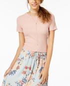 American Rag Juniors' Bow-back Crop Top, Created For Macy's