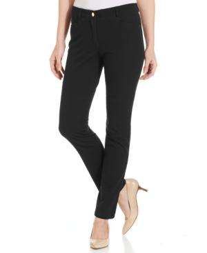 Charter Club Skinny-leg Twill Pants
