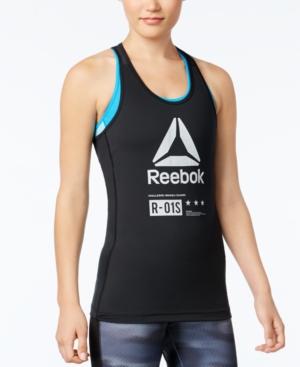 Reebok Activchill Graphic Racerback Tank Top