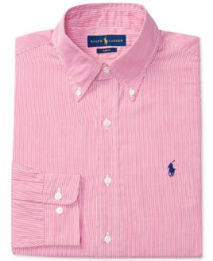 Polo Ralph Lauren Men's Slim-fit Striped Dress Shirt