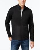 Alfani Men's Big And Tall Colorblocked Knit Jacket, Only At Macy's