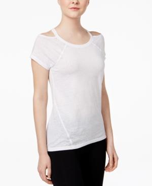 Tommy Hilfiger Sport Cold-shoulder T-shirt, A Macy's Exclusive