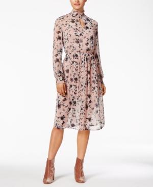 Love, Fire Juniors' Printed Midi Dress