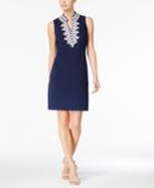 Charter Club Circle-trim Sheath Dress, Only At Macy's