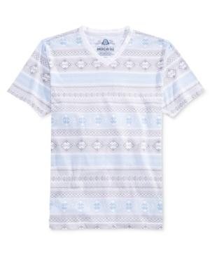 American Rag Men's Geo-stripe T-shirt, Only At Macy's