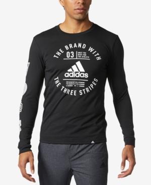 Adidas Men's Graphic Long-sleeve T-shirt