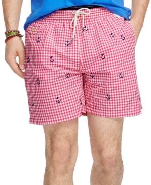 Polo Ralph Lauren Gingham Traveler Swim Shorts