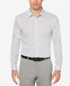 Perry Ellis Men's Classic-fit Paisley-print Stretch Shirt