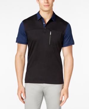 Calvin Klein Men's Colorblocked Pocket Polo