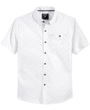 Level 10 Men's Dot-print Short-sleeve Shirt