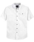 Level 10 Men's Dot-print Short-sleeve Shirt