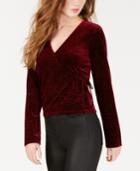 Self Esteem Juniors' Tie-side Glitter Top