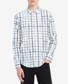 Calvin Klein Jeans Men's Shibori Check-print Shirt